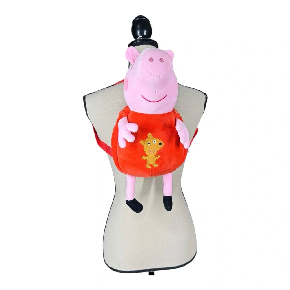 Peppa Pig Plush Y2K 14” Backpack